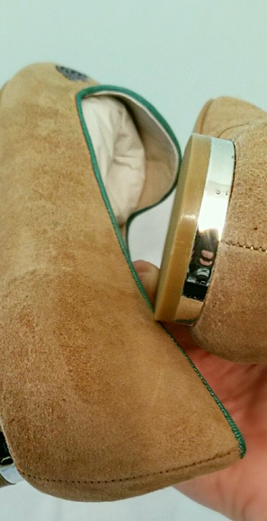 Rara Avis Suede Embelished Shoes - Picture 3 of 4